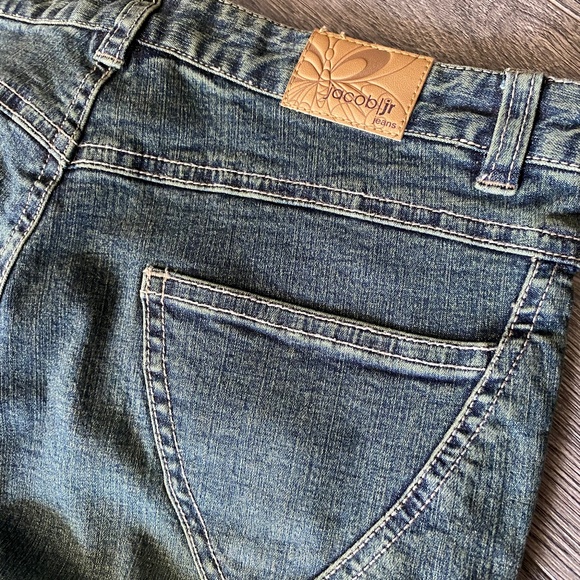 Jacob Jr Sz 12 Girls Riding Chaps Style Jeans Flares/Bell Bottoms - Picture 3 of 5